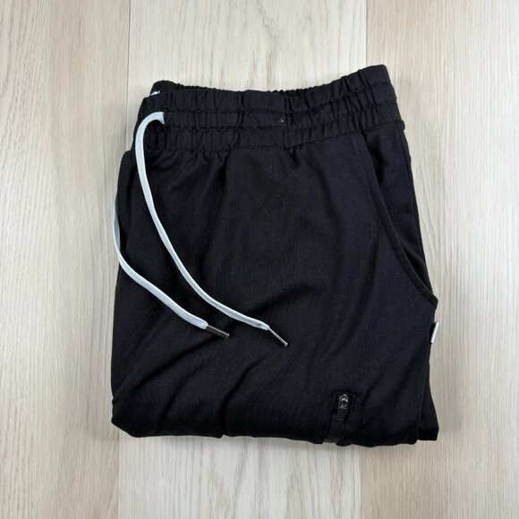 Feat Mens Black Drawstring Straight Leg Sunday Performance Joggar Size X-Large - Picture 1 of 11